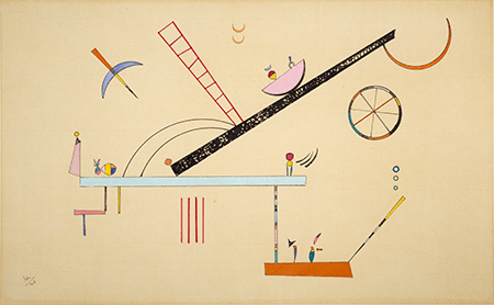 Wassily Kandinsky, Untitled, 1940. Musee National d'Art Moderne, Centre Georges Pompidou, Paris, Image: Digital Image © CNAC/MNAM, Dist. RMN-Grand Palais / Art Resource, NY, Artwork: © 2021 Artists Rights Society (ARS), New York / ADAGP, Paris